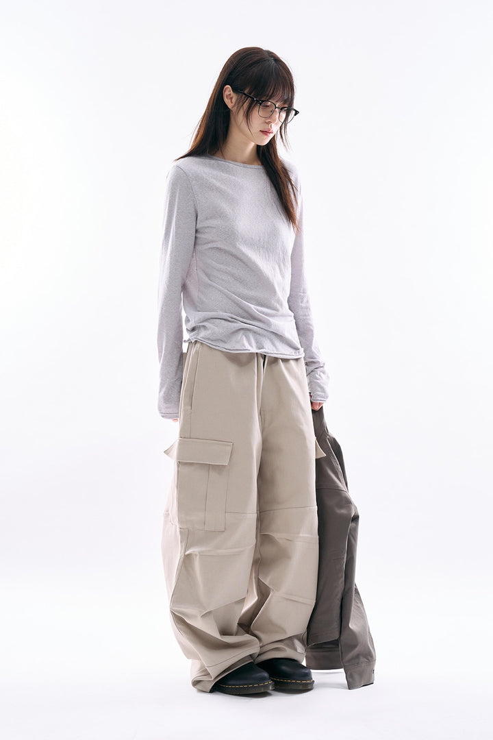 2-Way Wide Cargo Pants