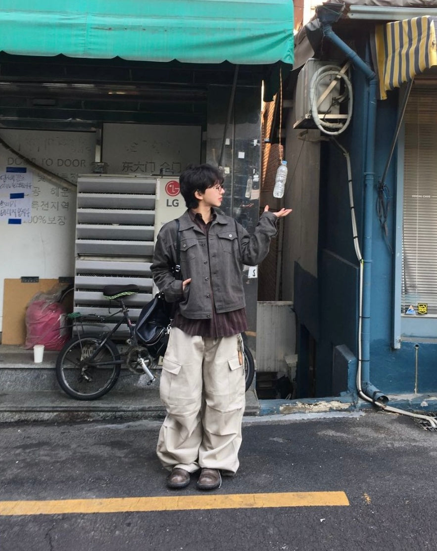 2-Way Wide Cargo Pants