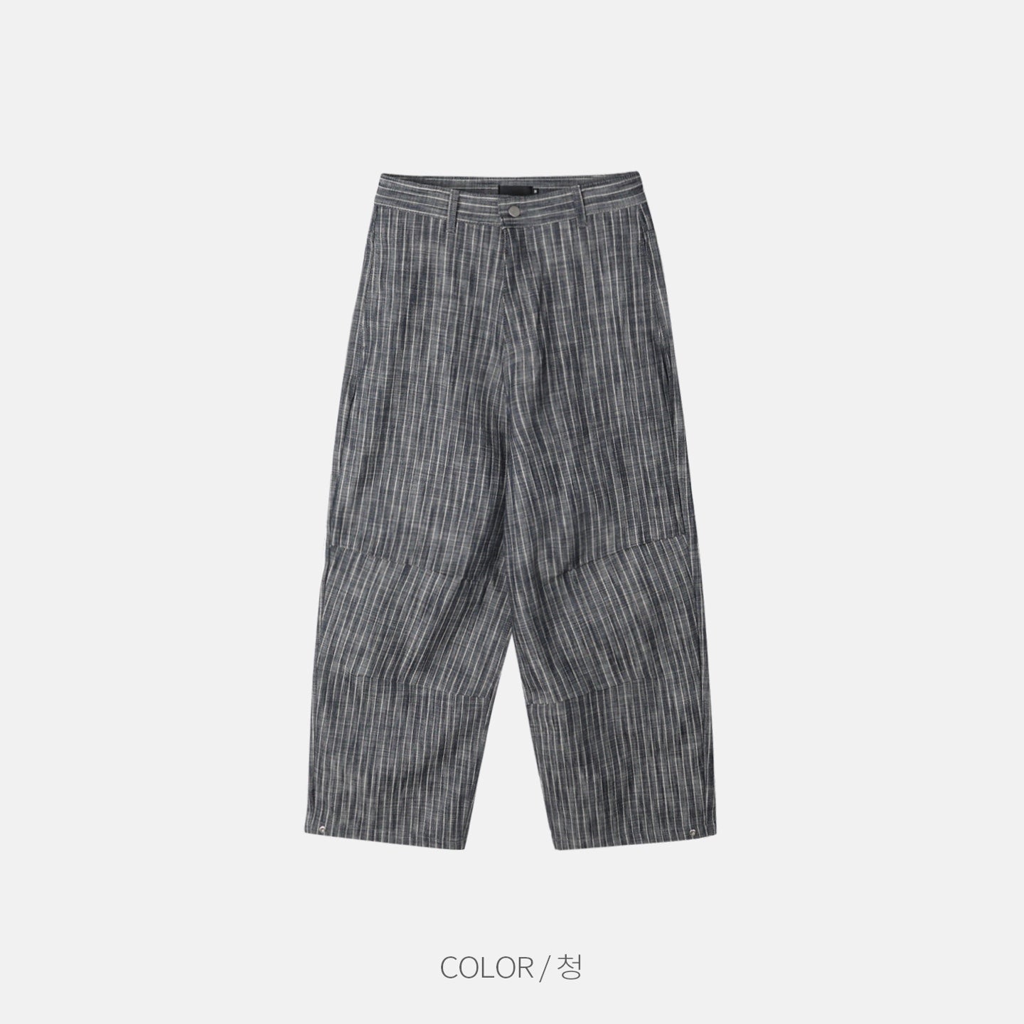 Pinstripe Wide Pants