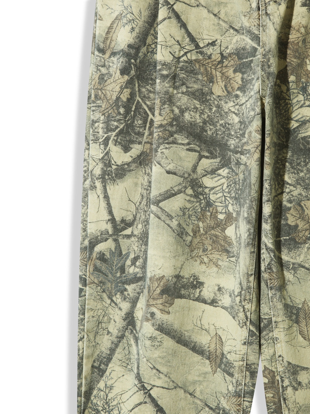 Real Tree Pattern Wide Pants