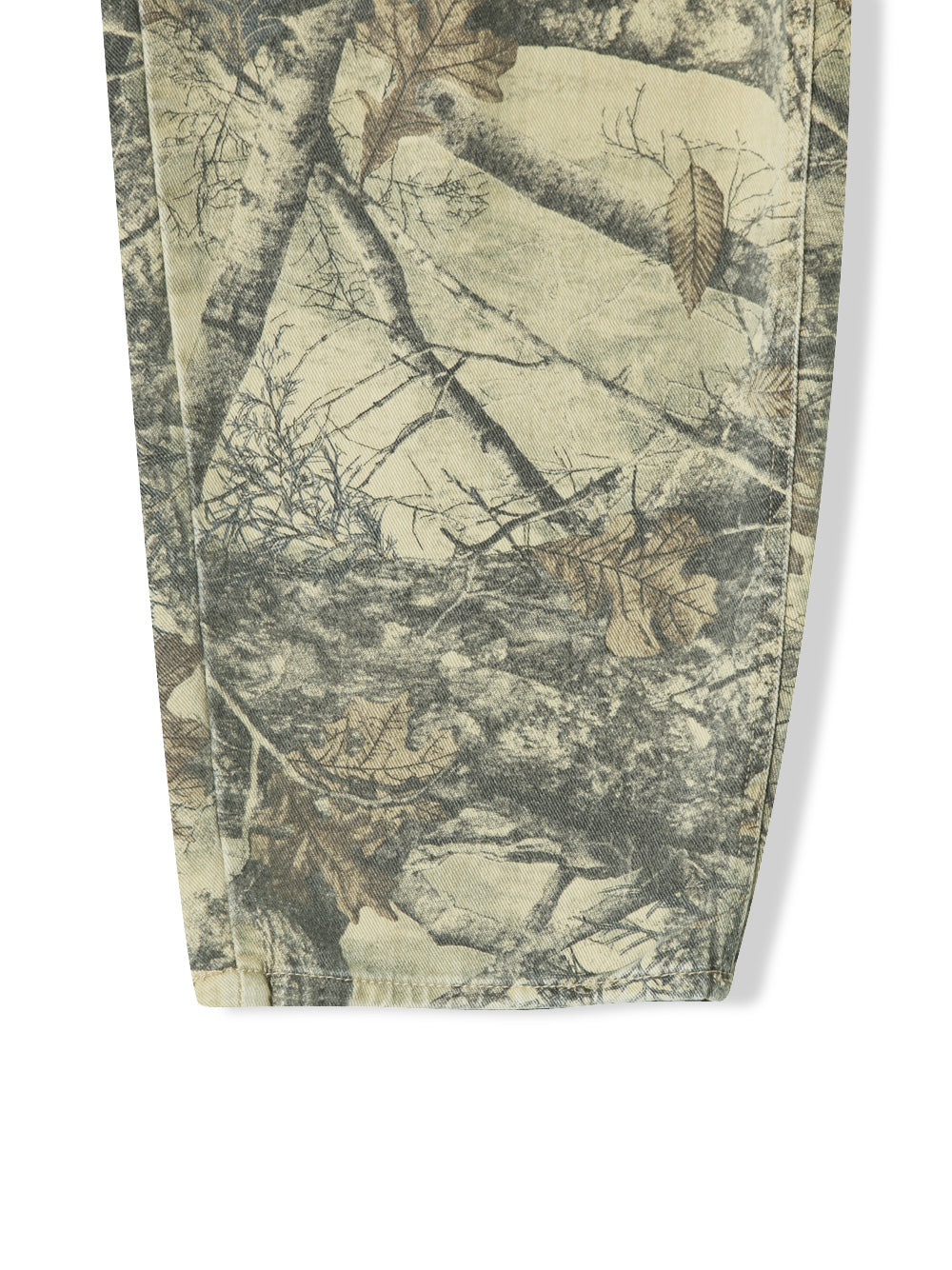 Real Tree Pattern Wide Pants