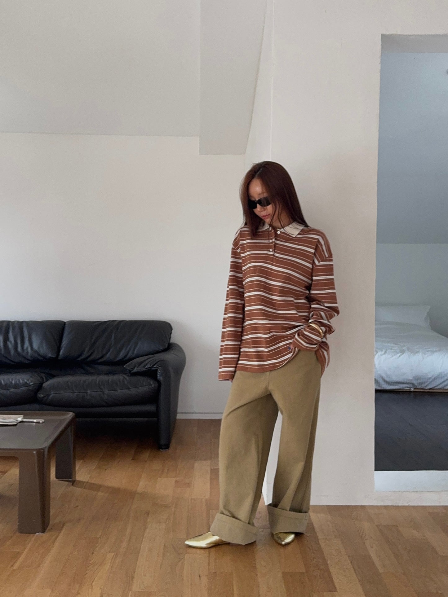 Formal Collar T - shirt ( 3color )