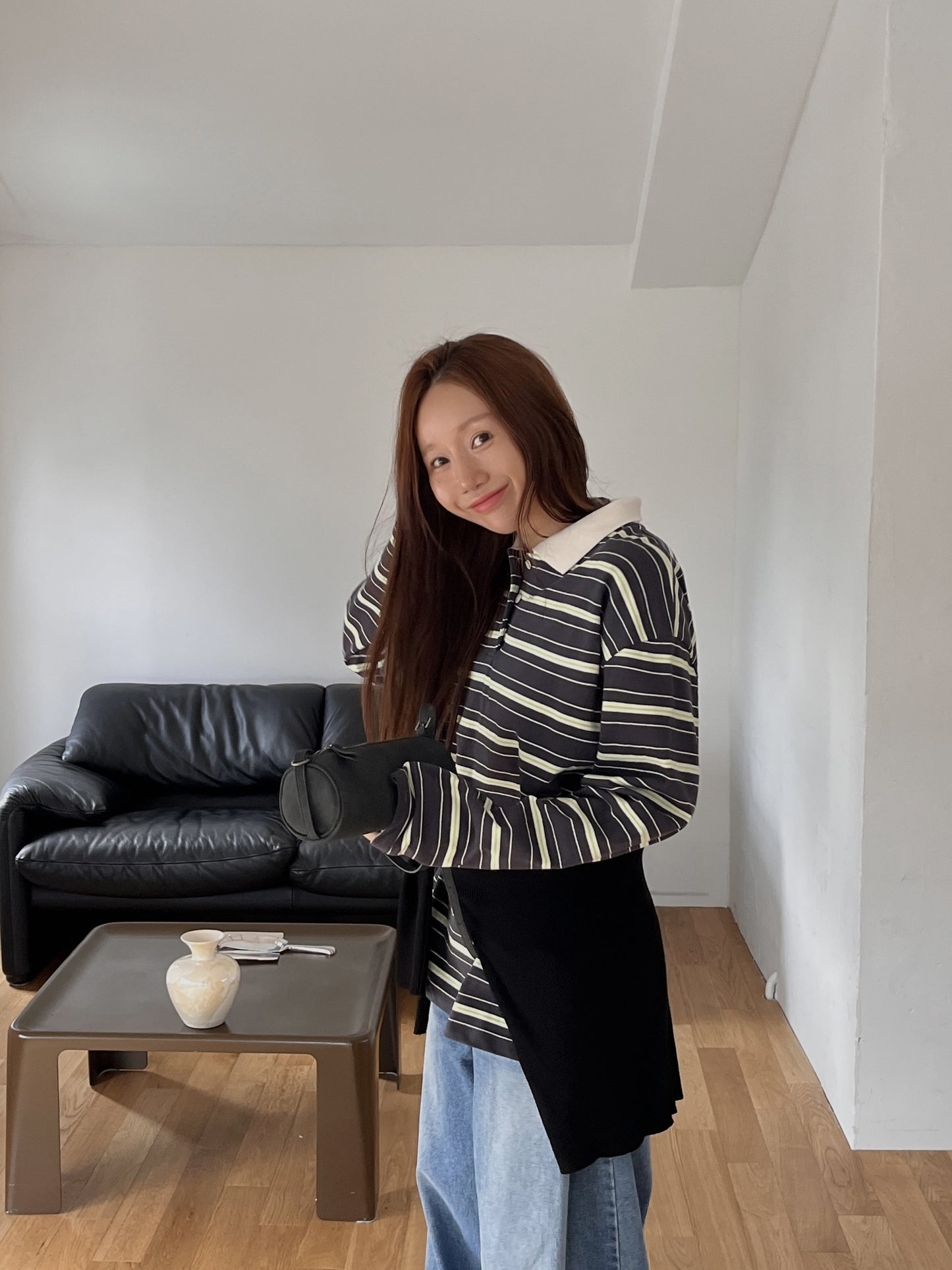 Formal Collar T - shirt ( 3color )