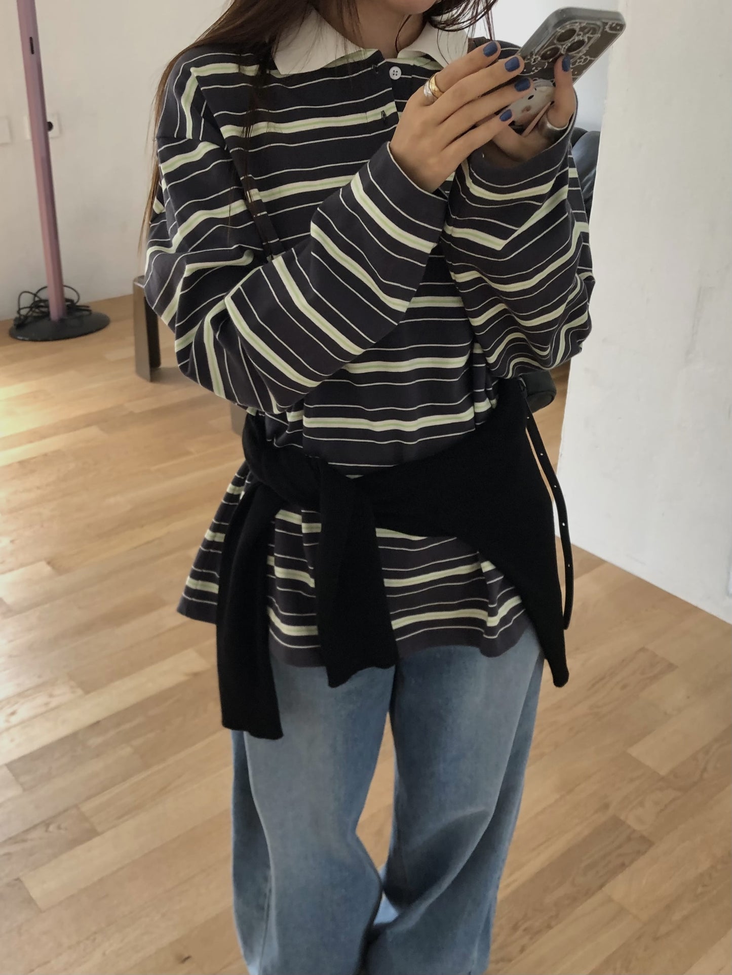 Formal Collar T - shirt ( 3color )