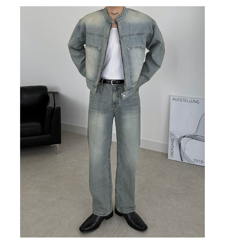 Faded Sage Denim Set-up