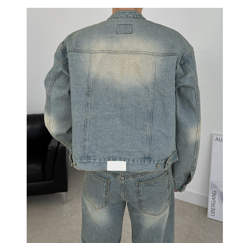 Faded Sage Denim Set-up