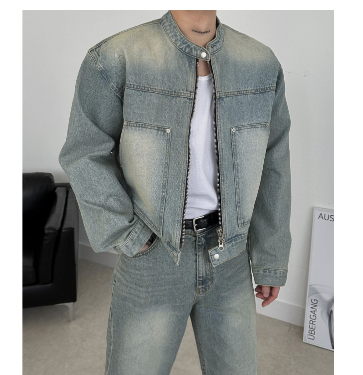 Faded Sage Denim Set-up