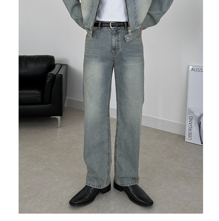 Faded Sage Denim Set-up