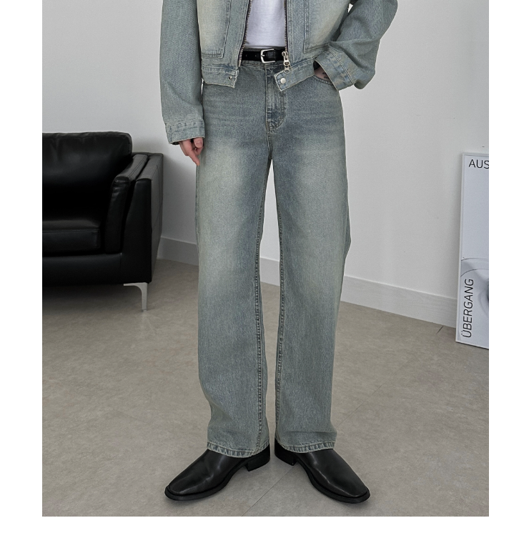 Faded Sage Denim Set-up