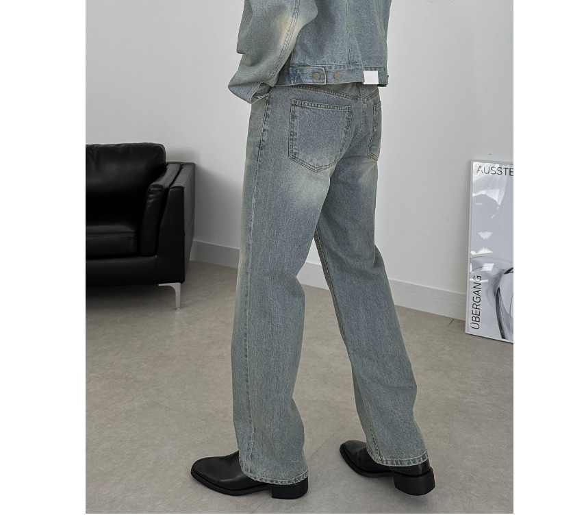 Faded Sage Denim Set-up