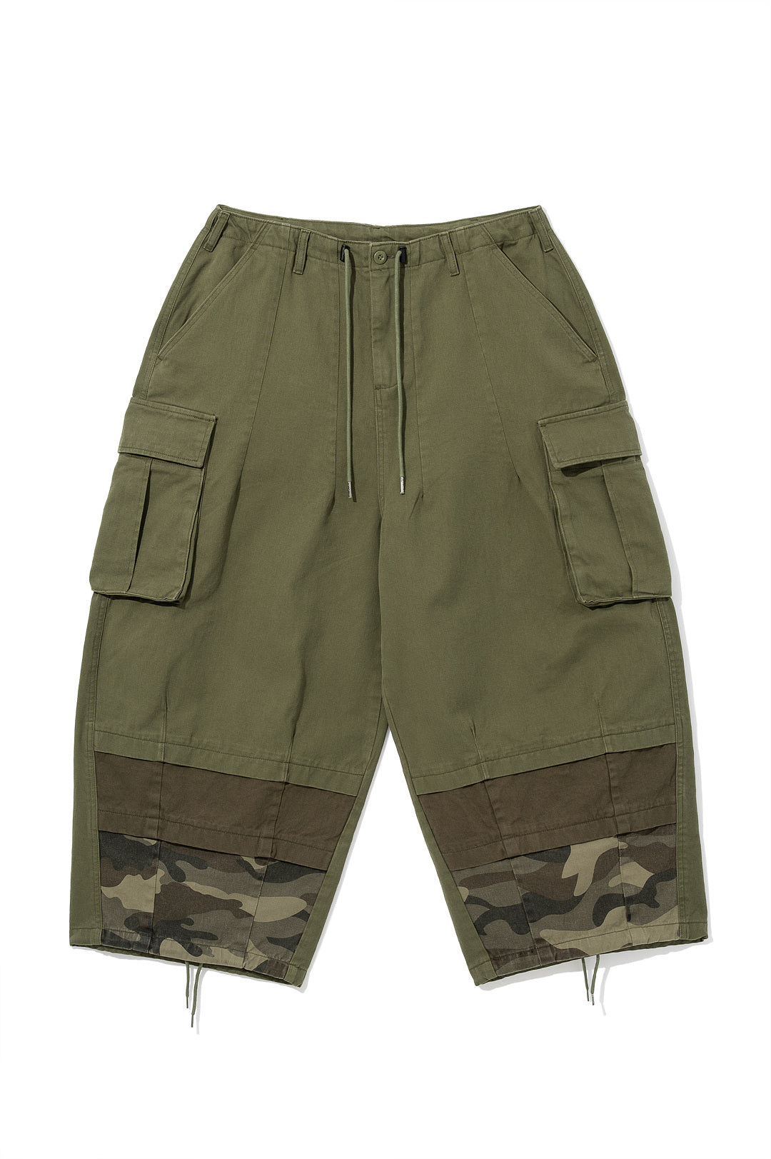 3LAYERED B.D.U PANTS -KHAKI