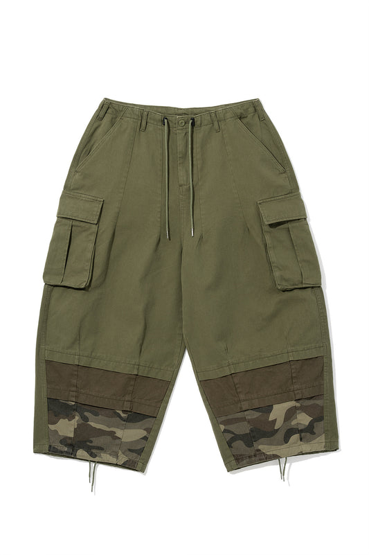 3LAYERED B.D.U PANTS -KHAKI