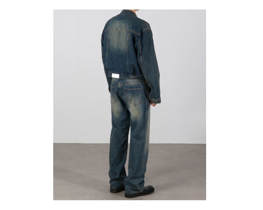 Utility Fade Denim Set-up