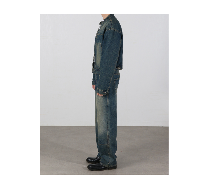 Utility Fade Denim Set-up