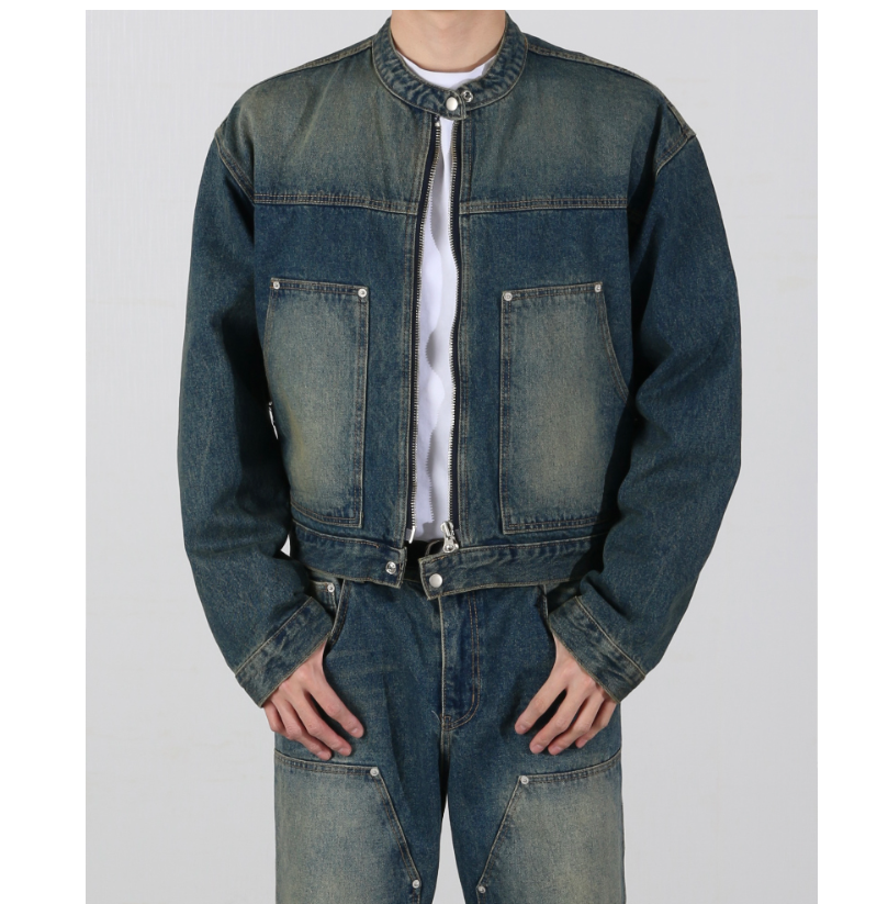 Utility Fade Denim Set-up