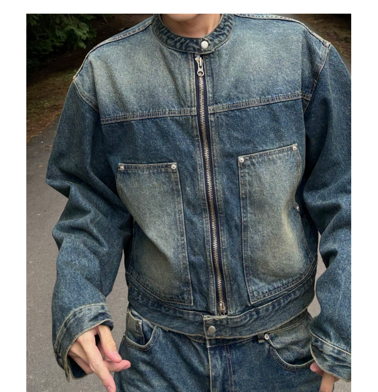 Utility Fade Denim Set-up