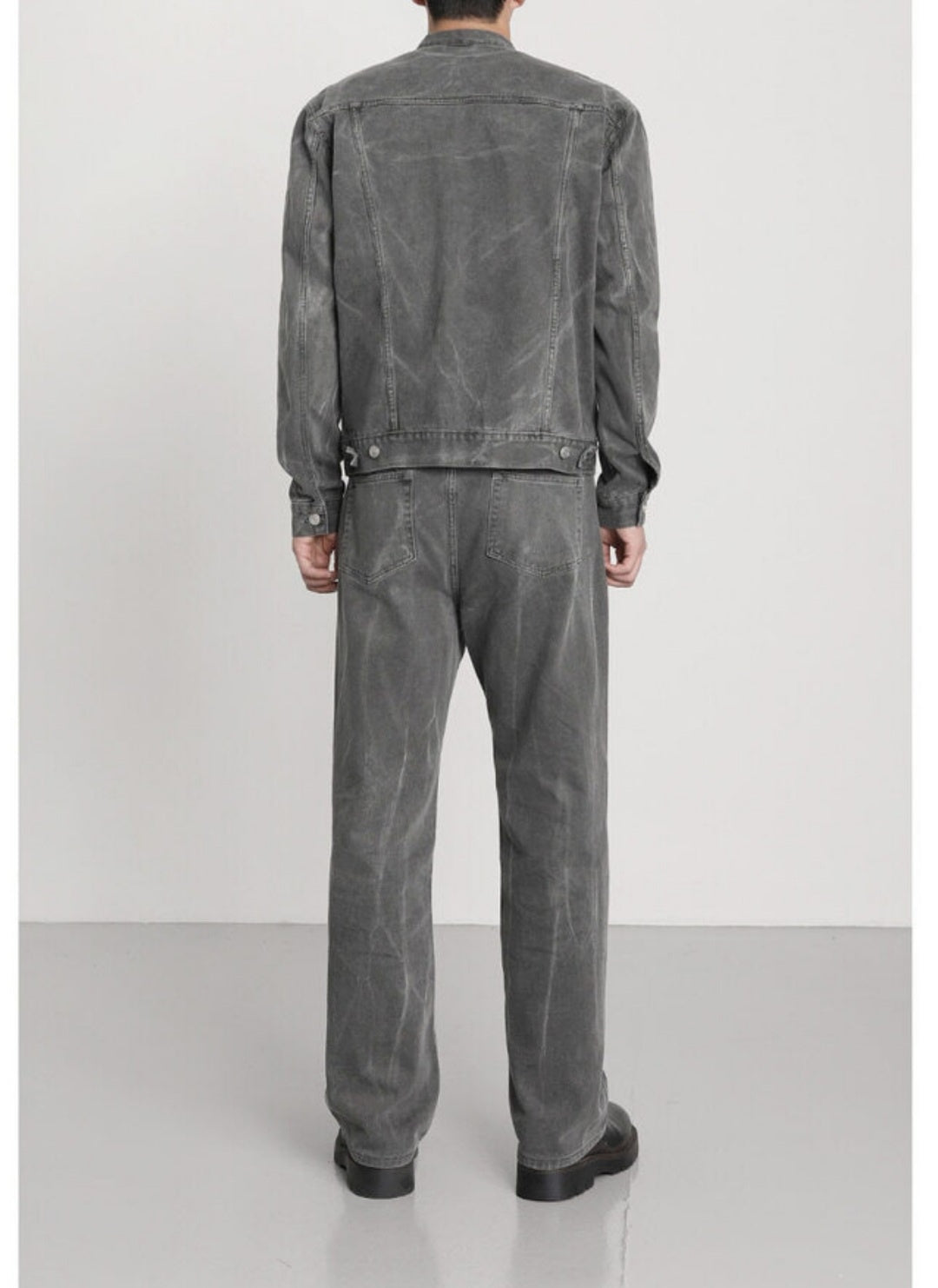 Washed Gray Denim Setup