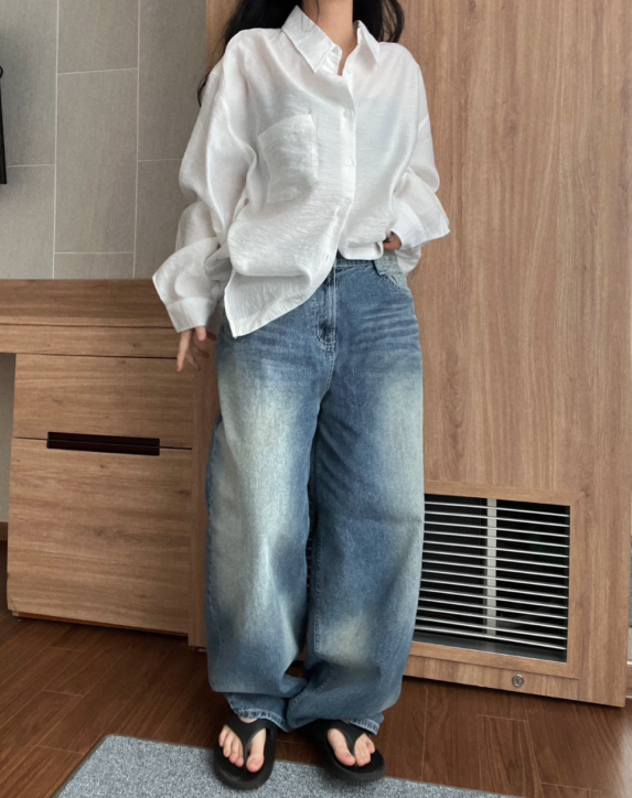 Airy Texture Light Shirt