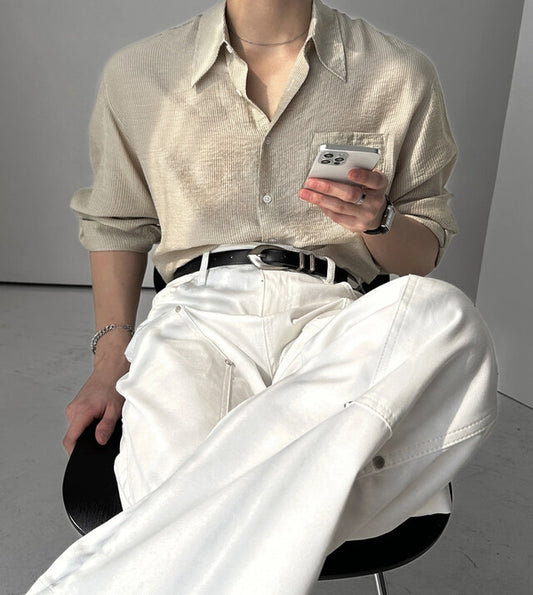 Airy Texture Light Shirt
