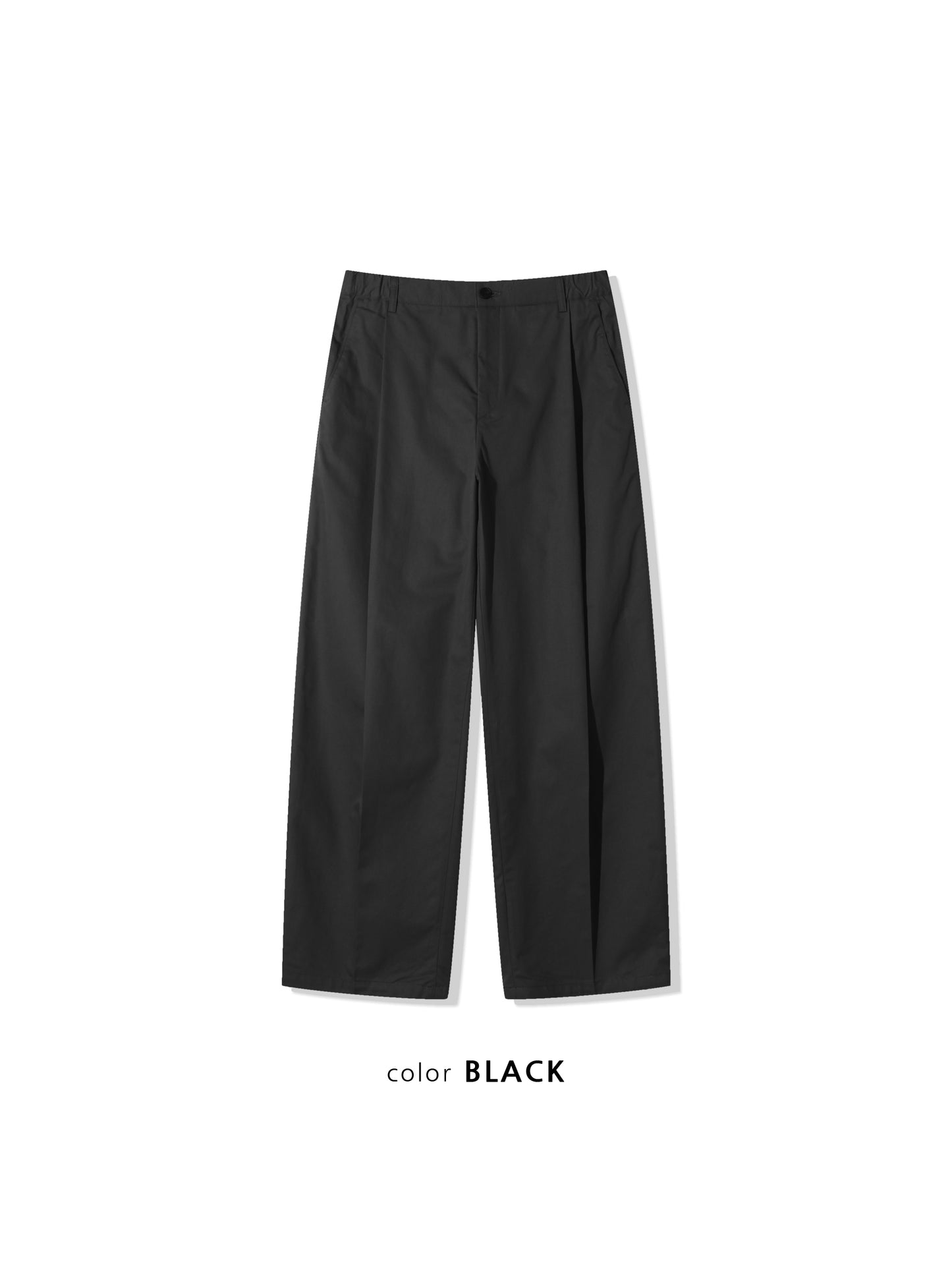 Summer Wide Tuck Banding Pants