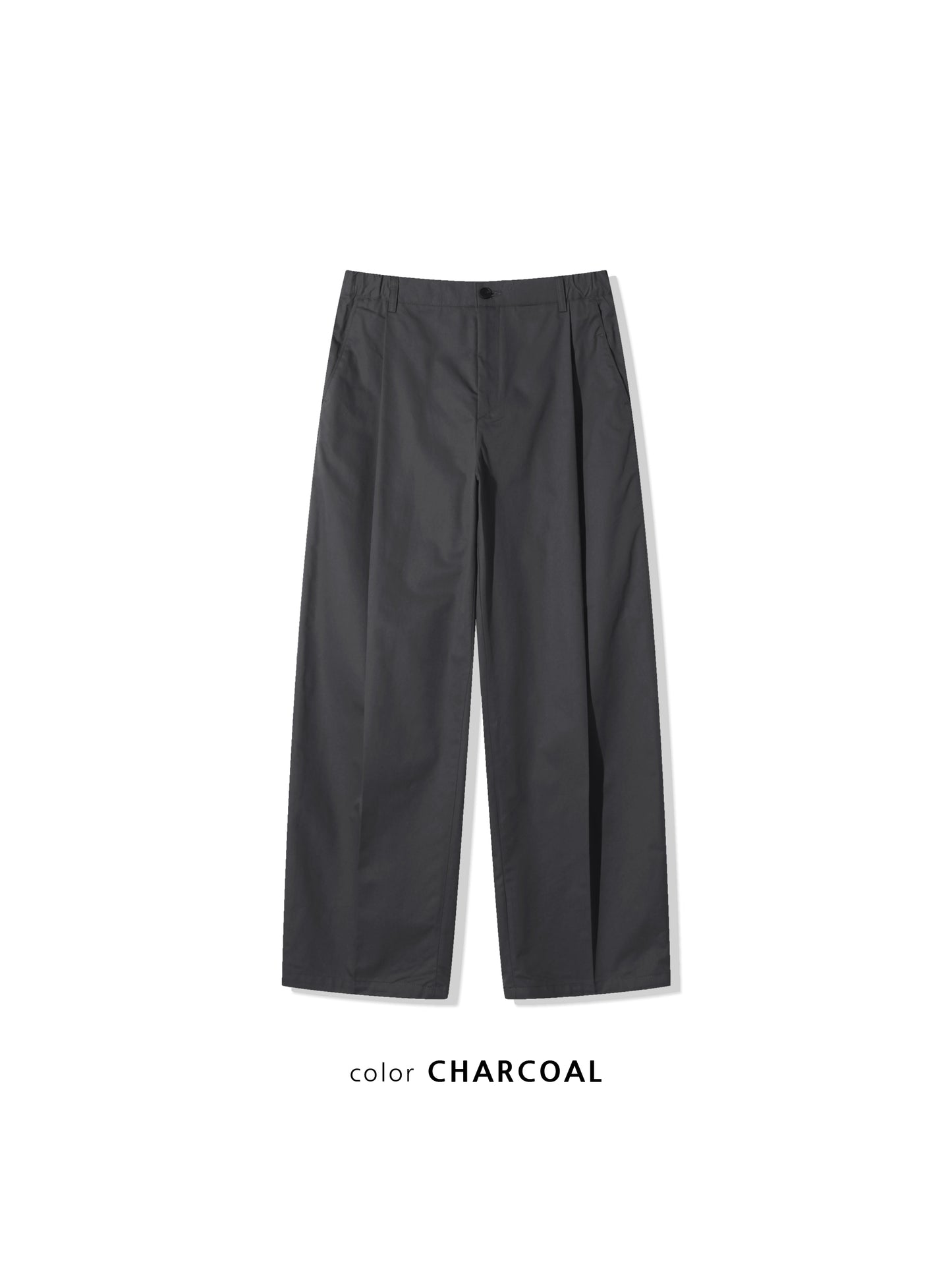 Summer Wide Tuck Banding Pants