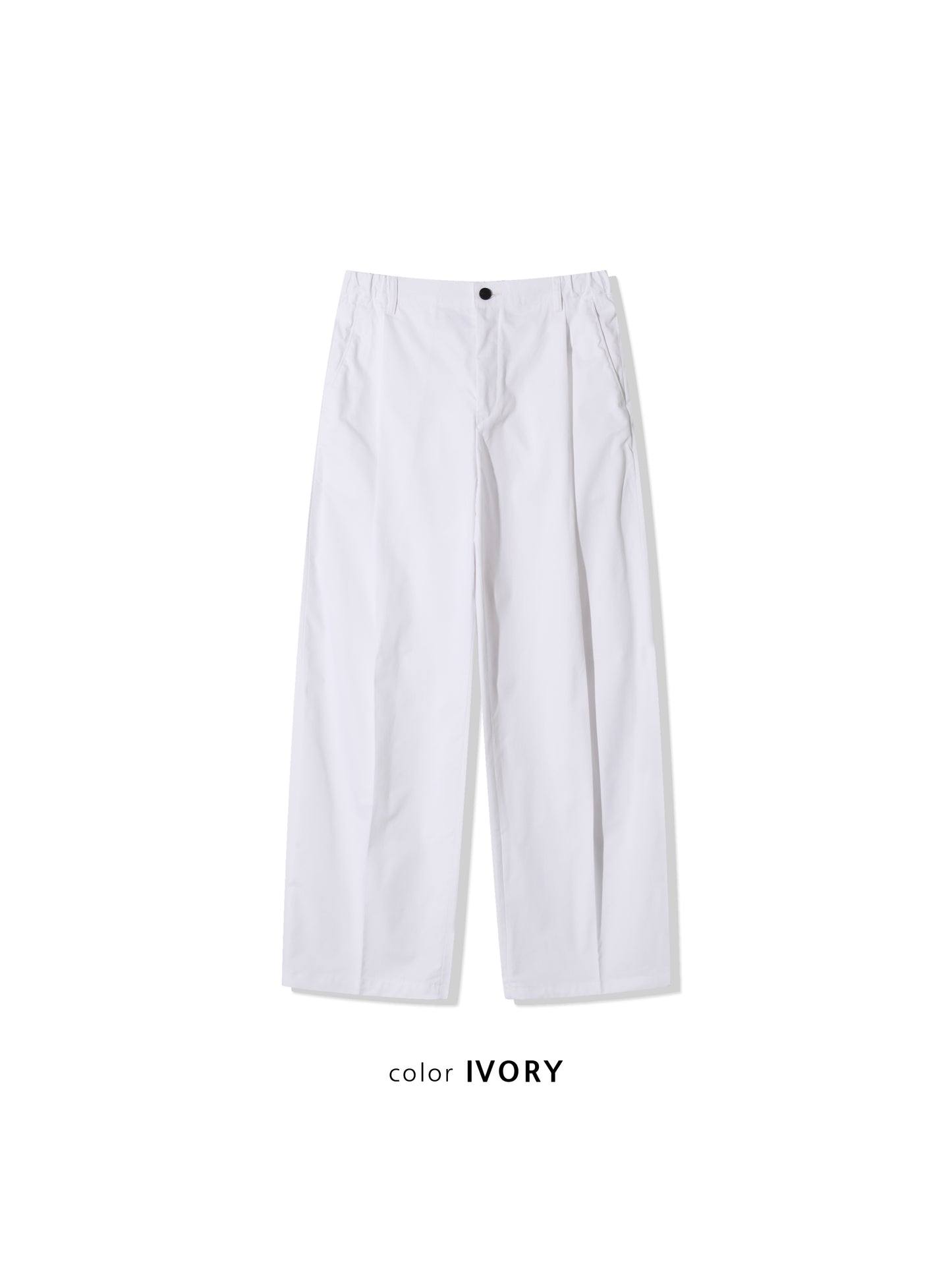 Summer Wide Tuck Banding Pants