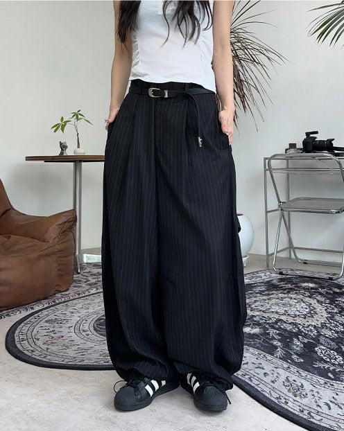 Wide Stripe Trousers