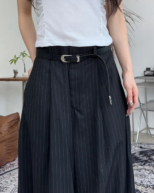 Wide Stripe Trousers