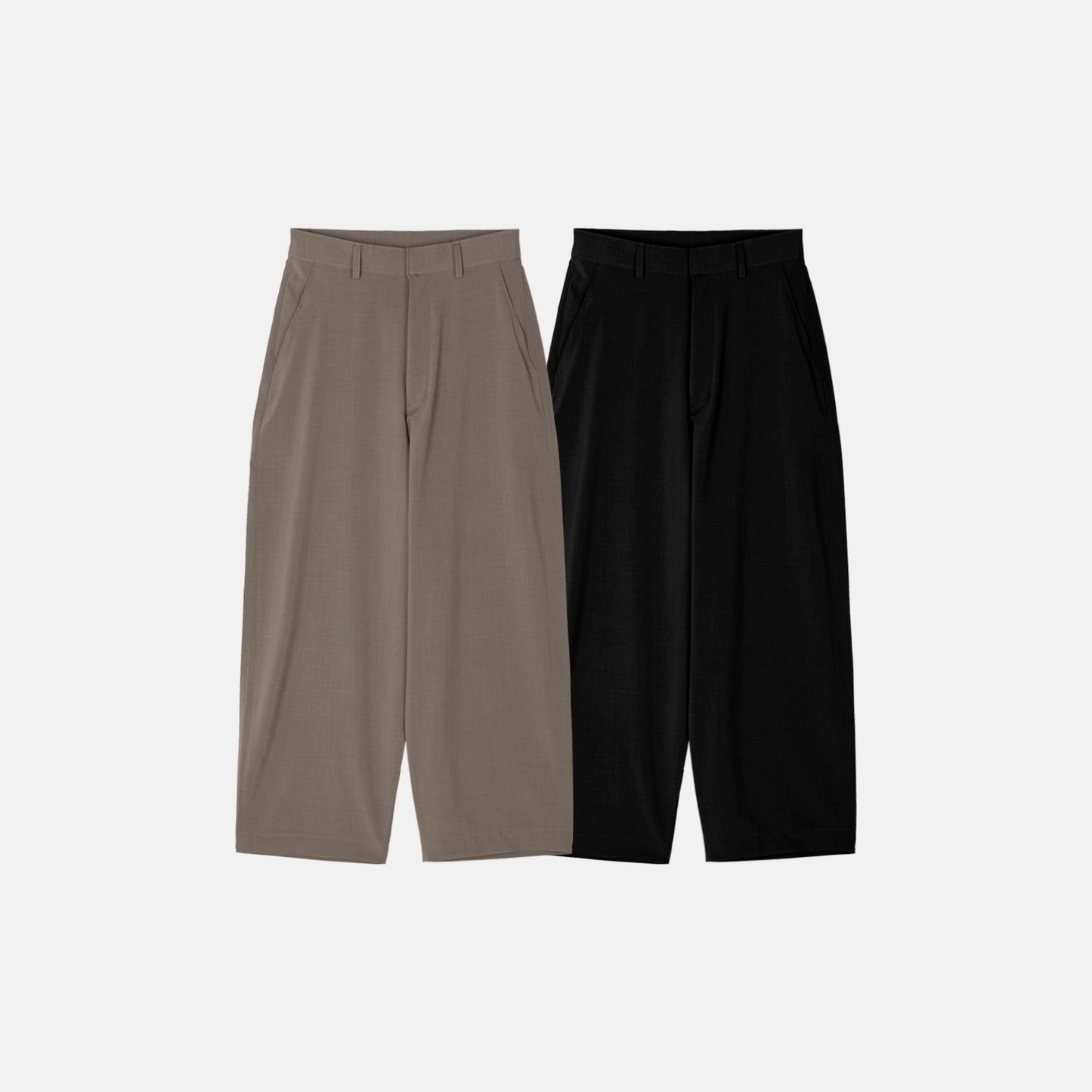 Wide Soft Poly Slacks
