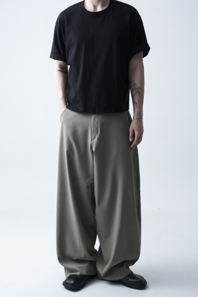 Wide Soft Poly Slacks