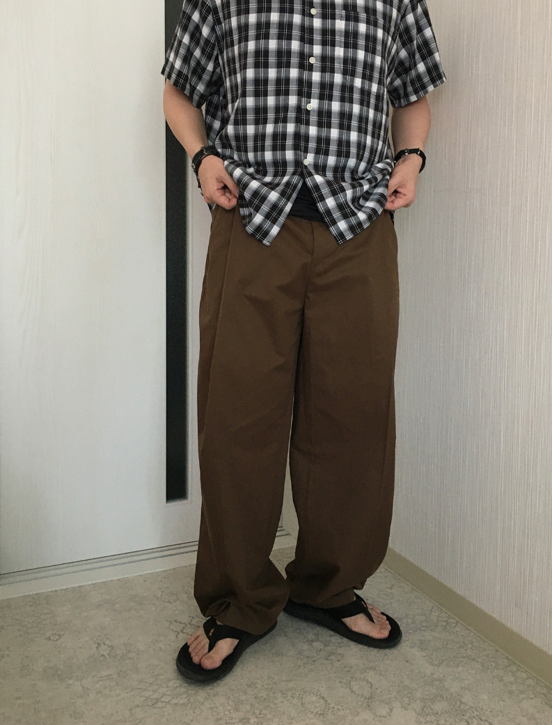Wide Cotton Pants