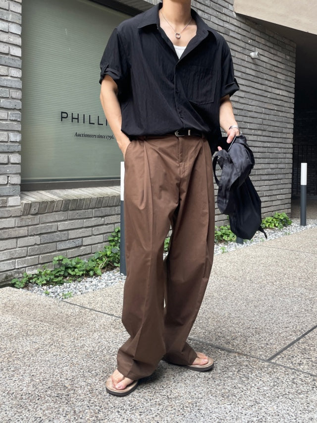 Wide Cotton Pants