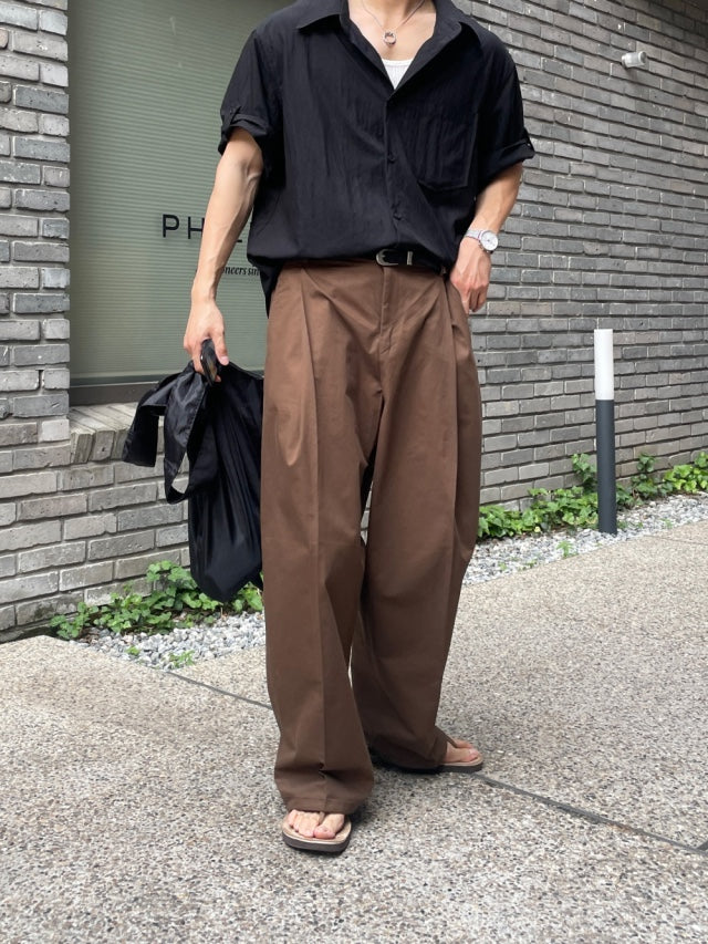 Wide Cotton Pants