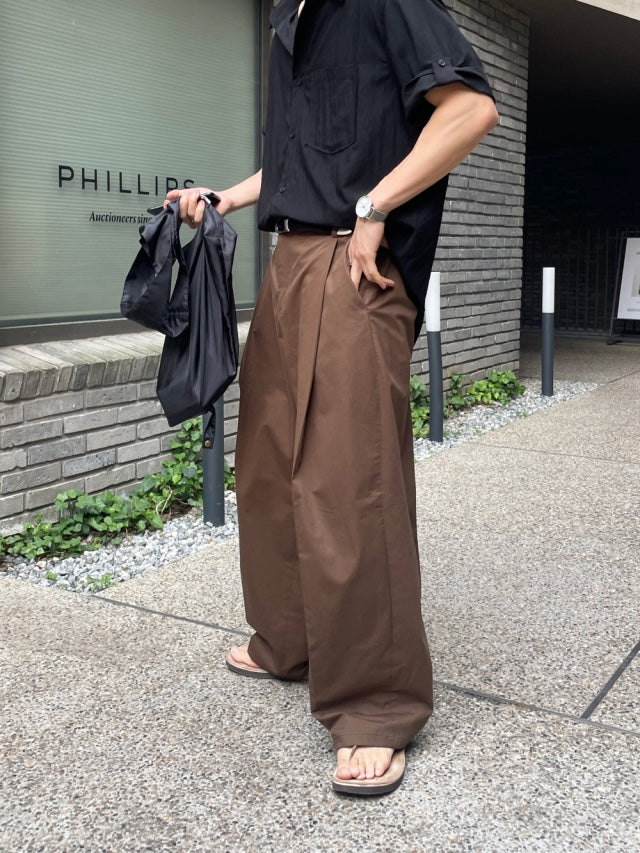 Wide Cotton Pants