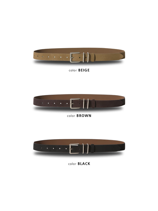 Coupe Leather Belt
