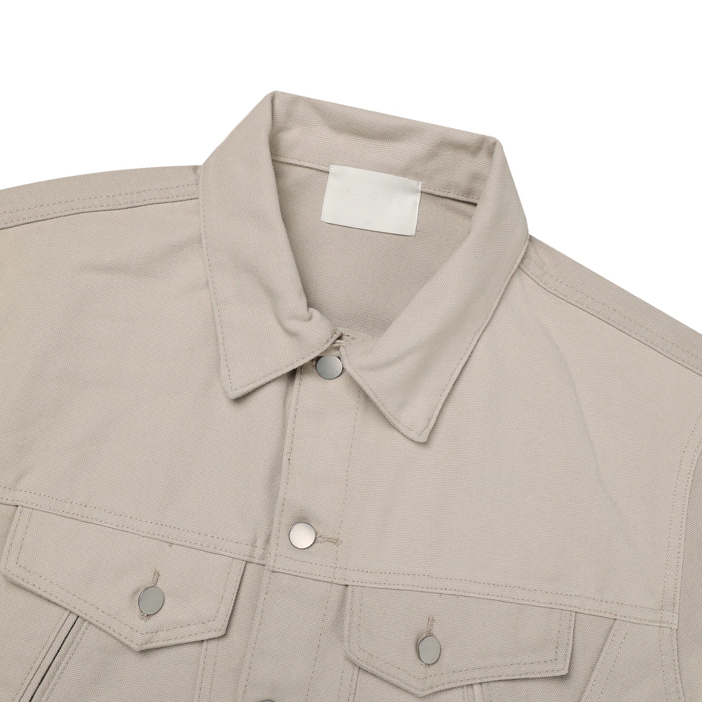 Canvas Utility Trucker Jacket