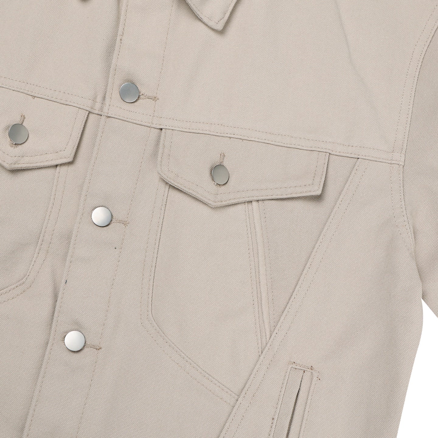 Canvas Utility Trucker Jacket