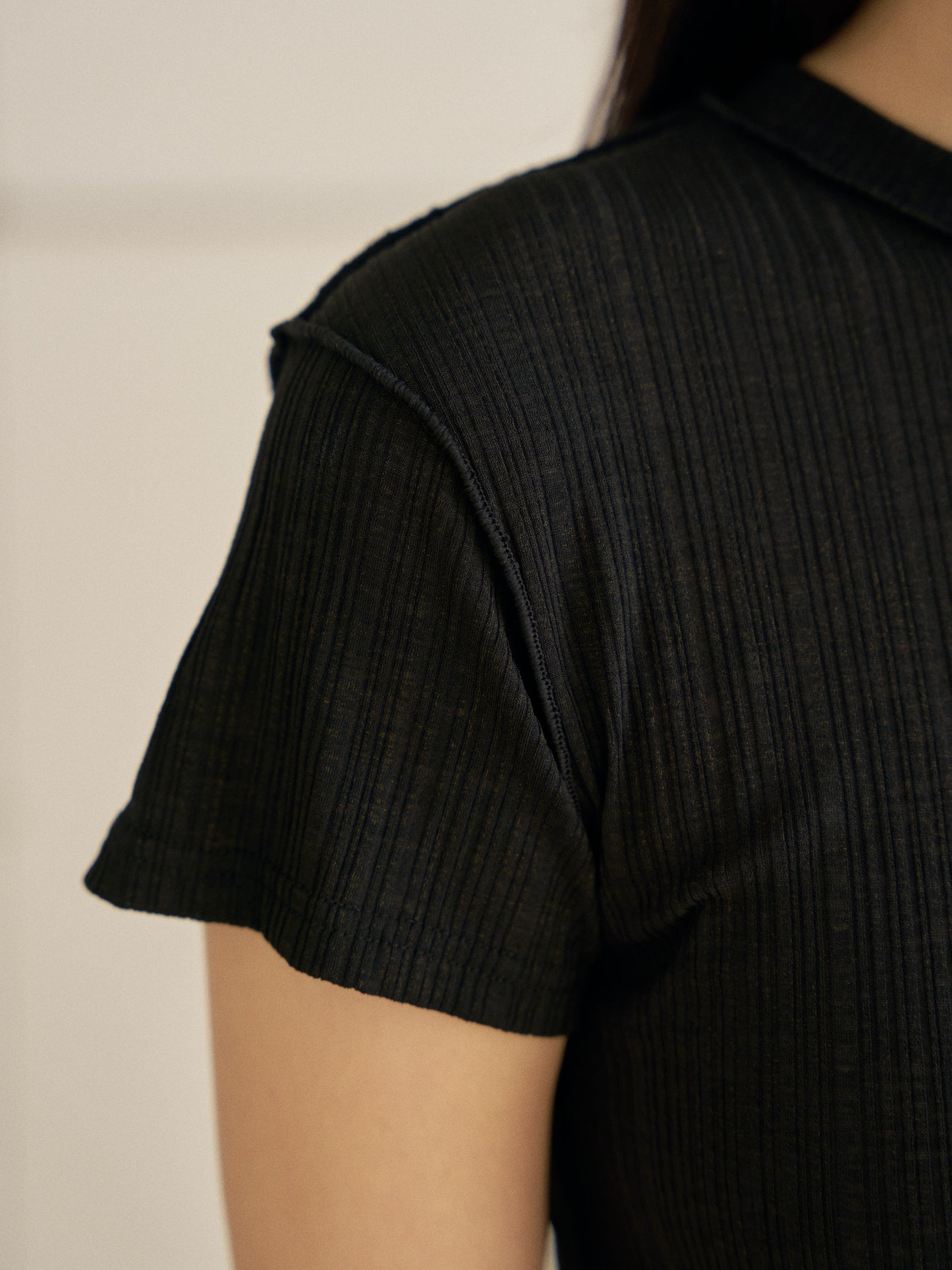 Wave Short Sleeve - Black