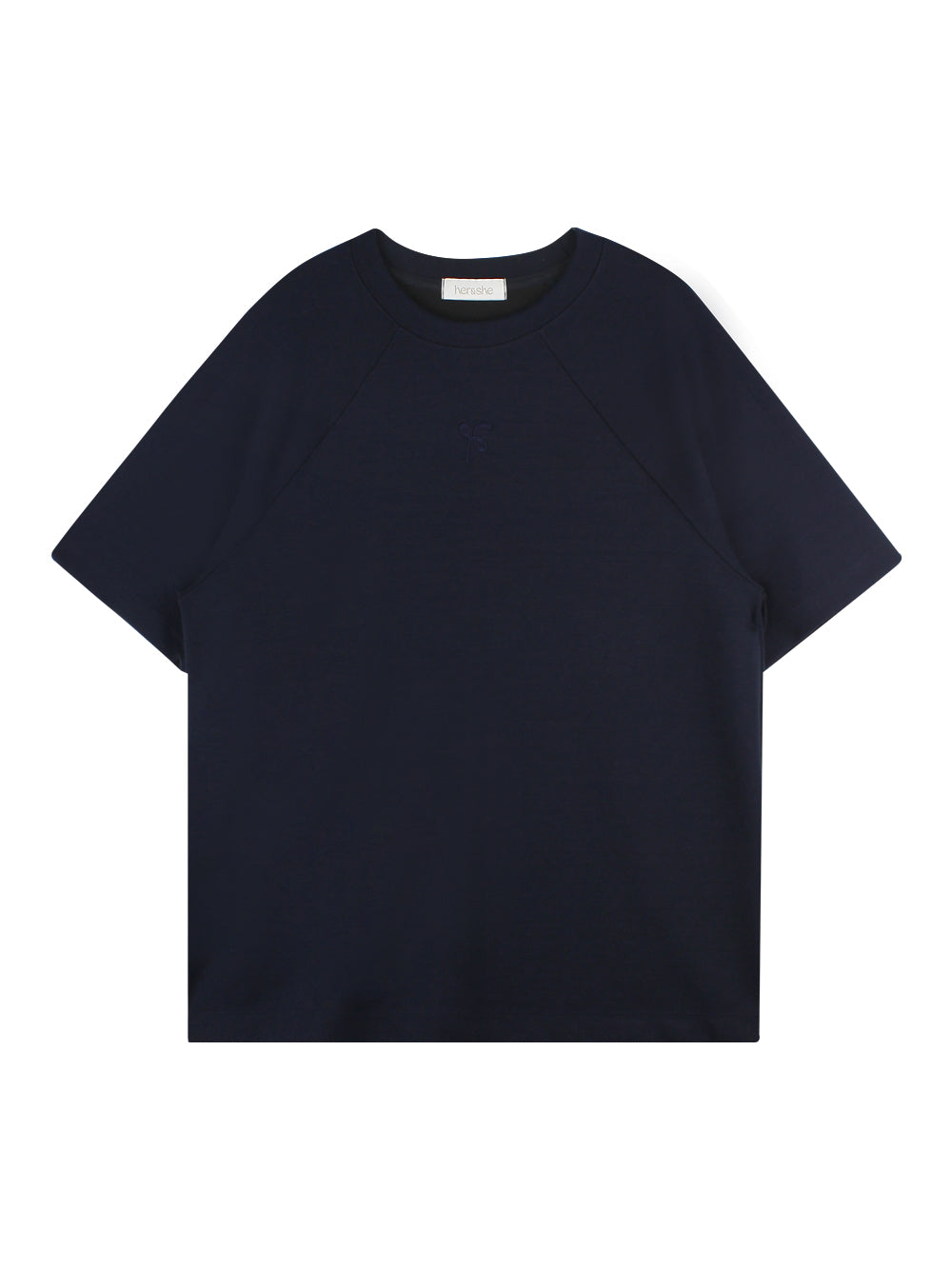 【HER&SHE 2025AW】Double-faced symbol Raglan T-shirt (25 F/W)