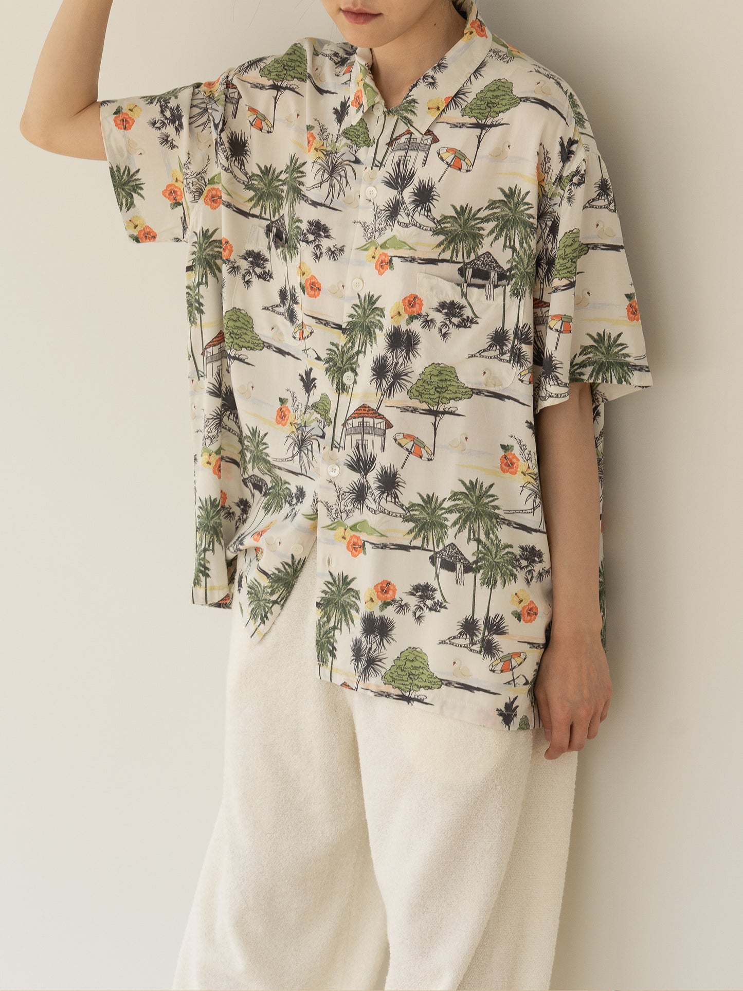 Hawaiian Shirt - Ivory