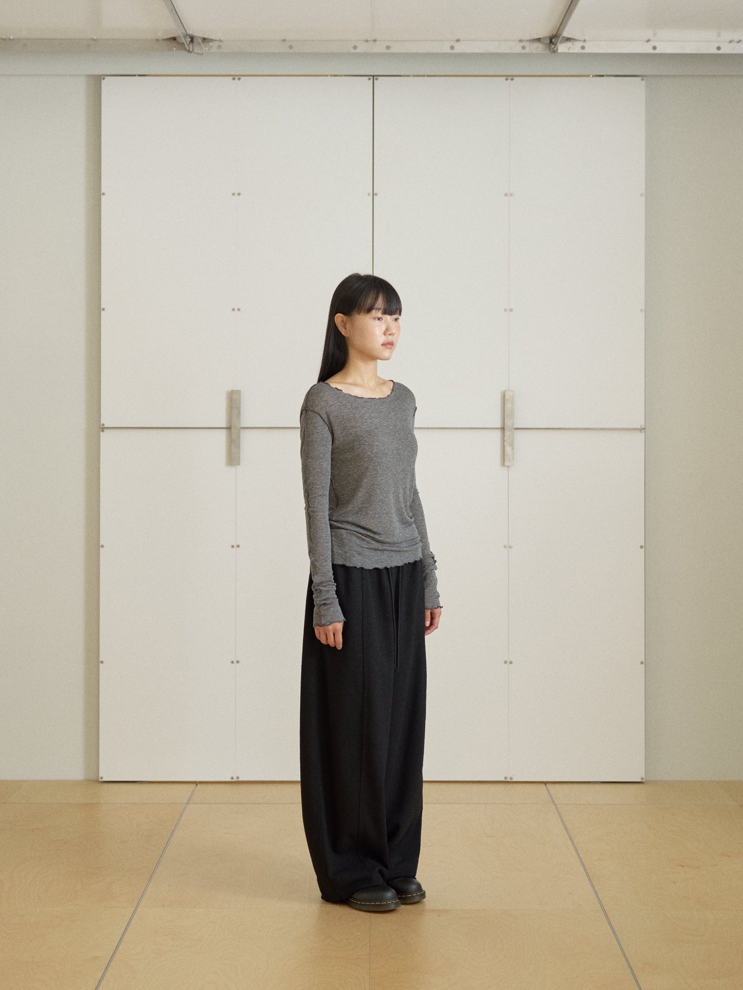 Wave Long Sleeve – Charcoal