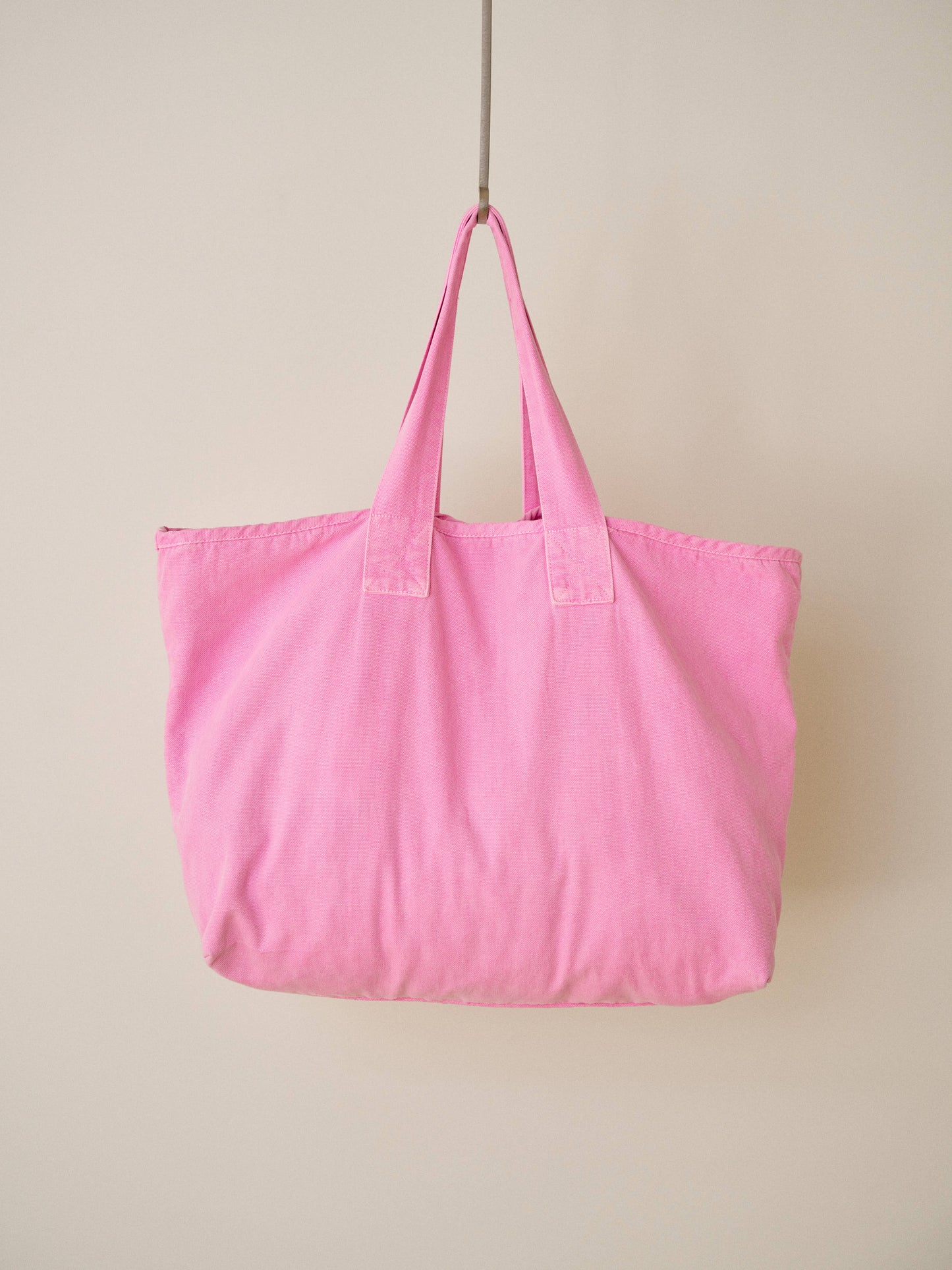 Pigment Lettering Shoulder Bag - Pink