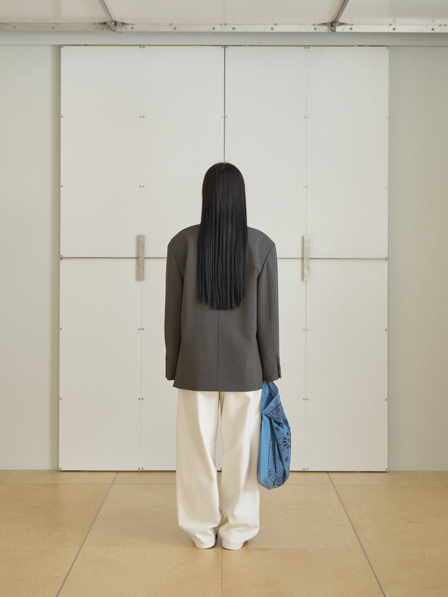 Pigment Square Bag-Blue