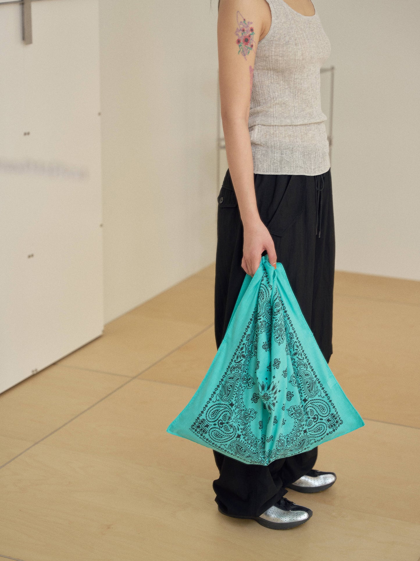 Pigment Square Bag - Green