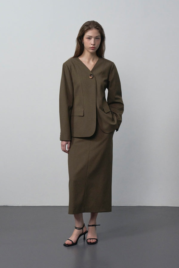 【HER&SHE 2025AW】Modern Wool Blazer