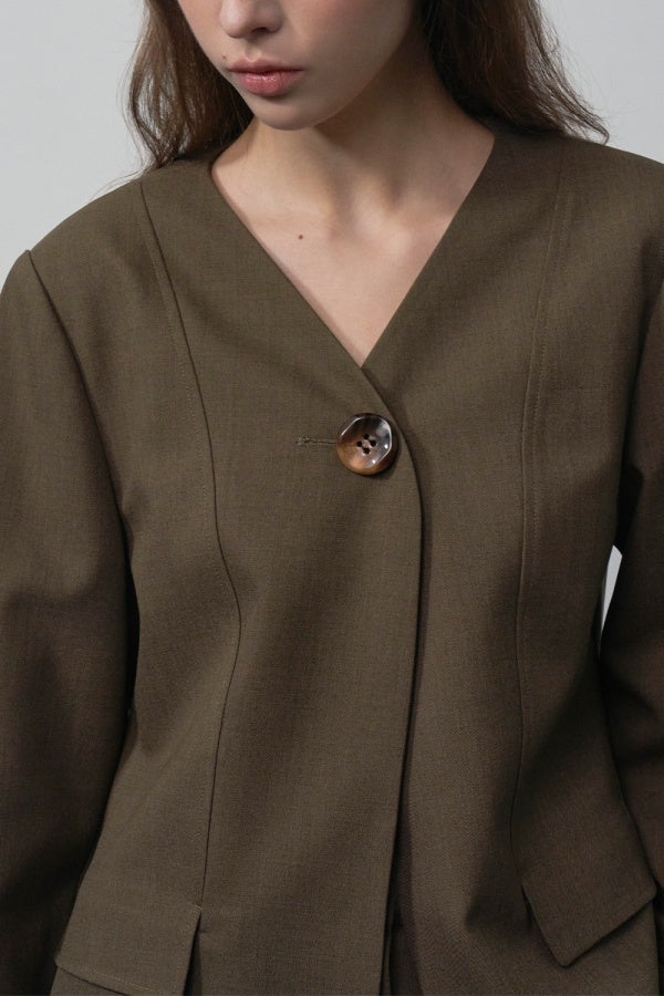 【HER&SHE 2025AW】Modern Wool Blazer