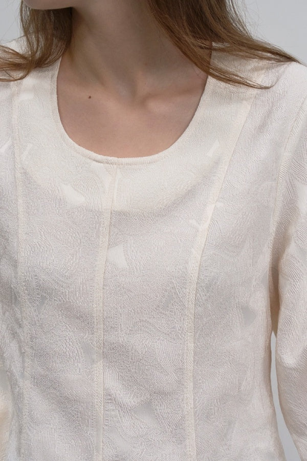 【HER&SHE 2025AW】Charlotte Flared Blouse