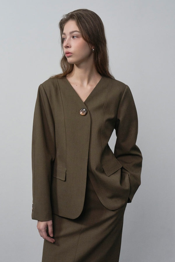 【HER&SHE 2025AW】Modern Wool Blazer