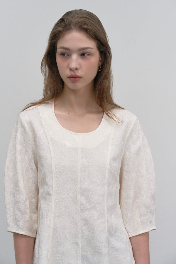 【HER&SHE 2025AW】Charlotte Flared Blouse