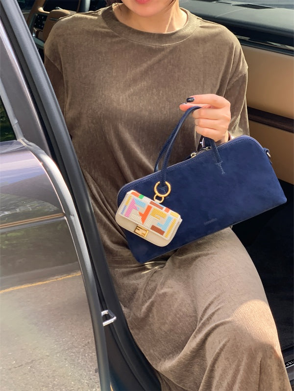 【HER&SHE 2025AW】Velvet Cozy T-shirt